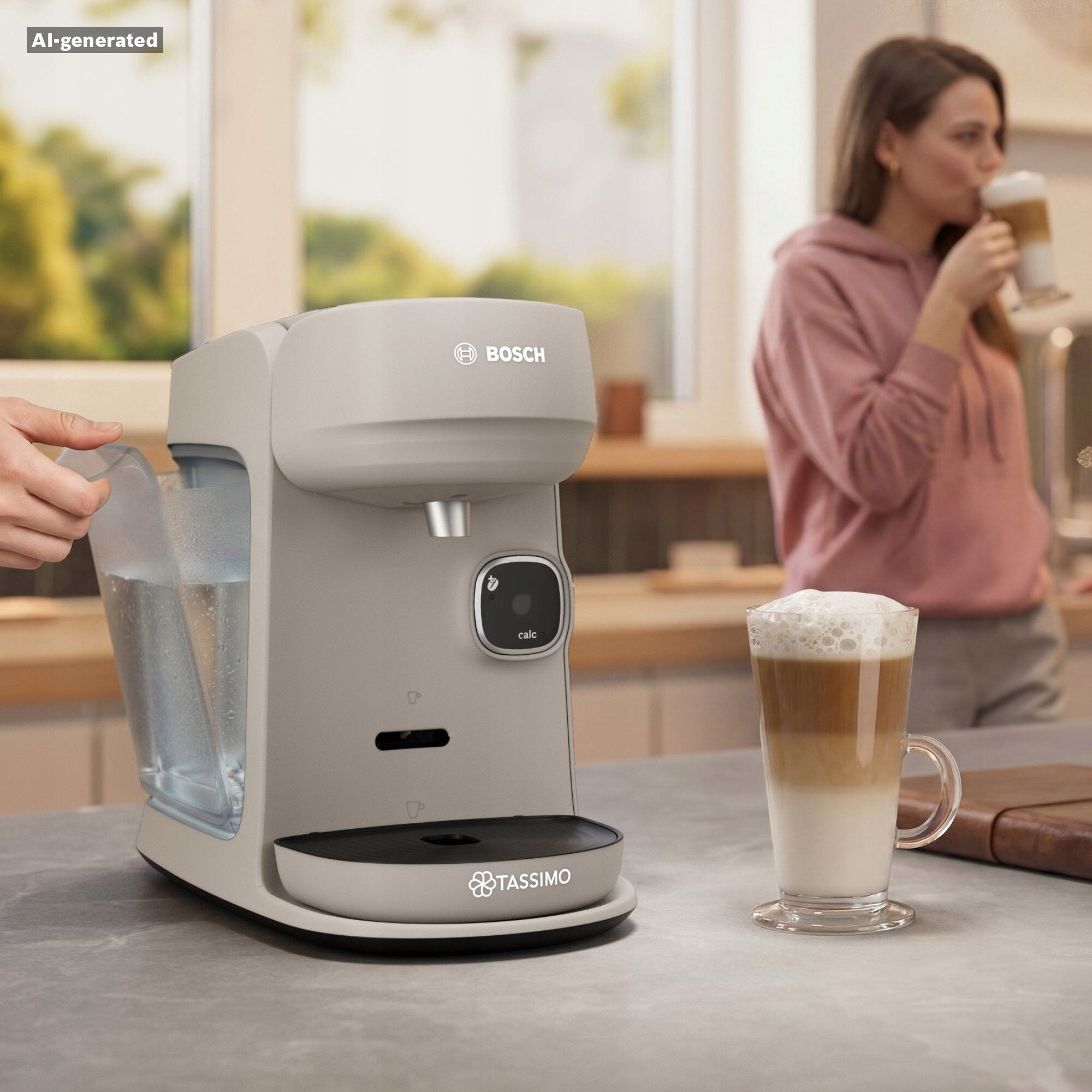 Express BOSCH Tassimo Harmony Plus TAS177B Grey Brand Bosch