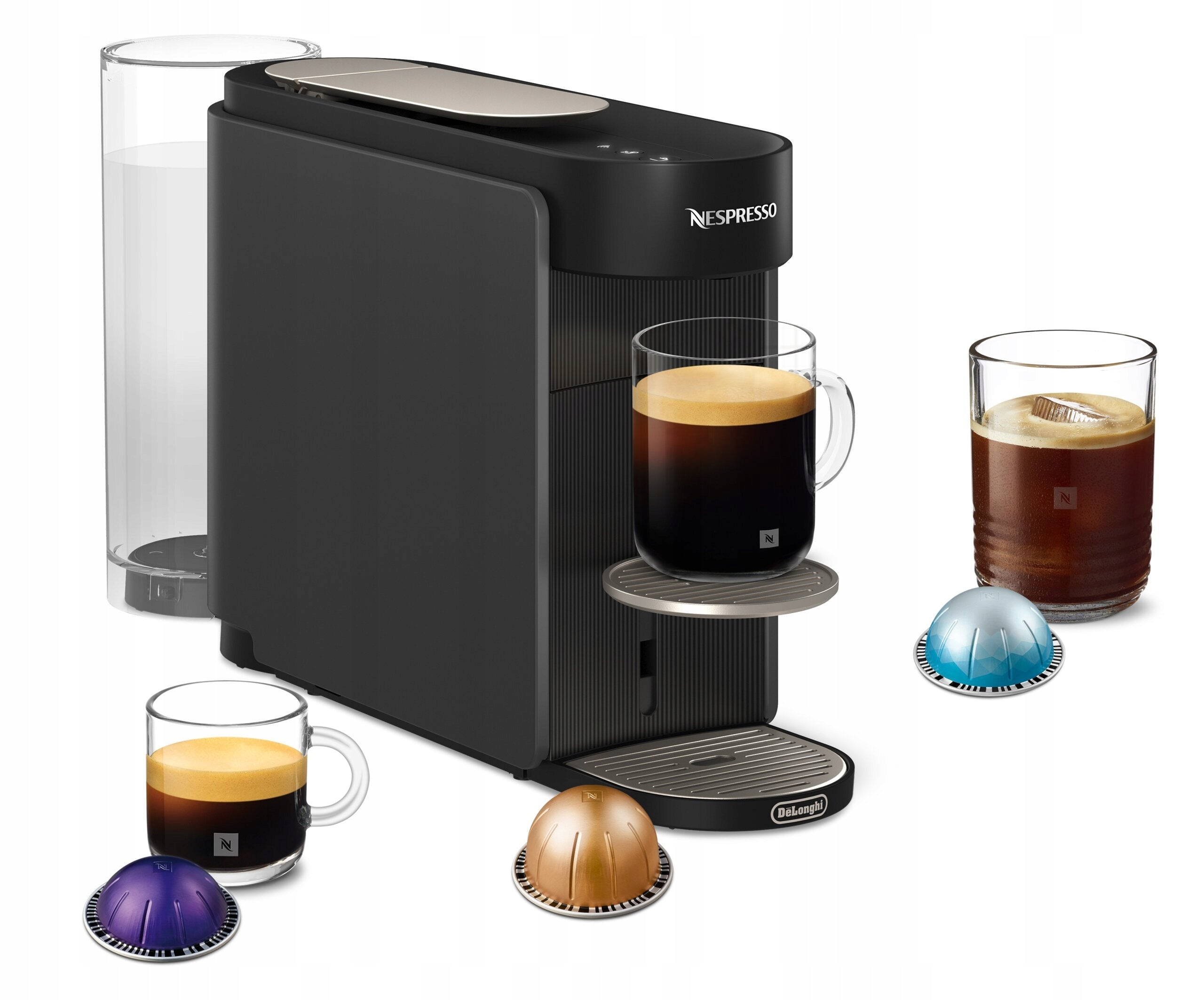 Express DELONGHI Nespresso Vertuo Up ENV200.GY Dominant color gray
