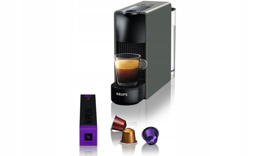 Express KRUPS Nespresso Essenza Mini XN110B Grey Brand Krups