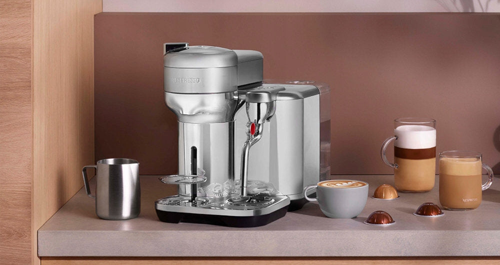 Express SAGE Nespresso Creatista Vertuo SVE850BSS4EEU1 Silver Brand Sage