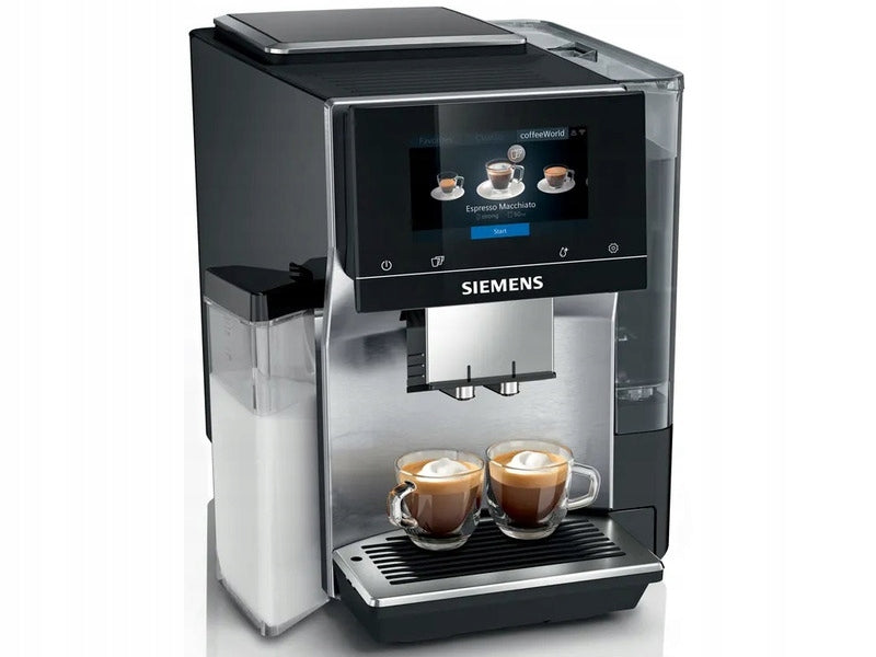 Express SIEMENS EQ700 TQ713R03 Light steel (Cold Brew)