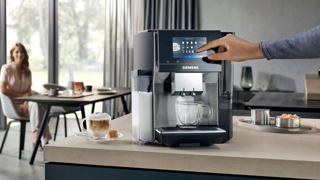 Express SIEMENS EQ700 TQ717R03 Dark steel (Cold Brew) Brand Siemens