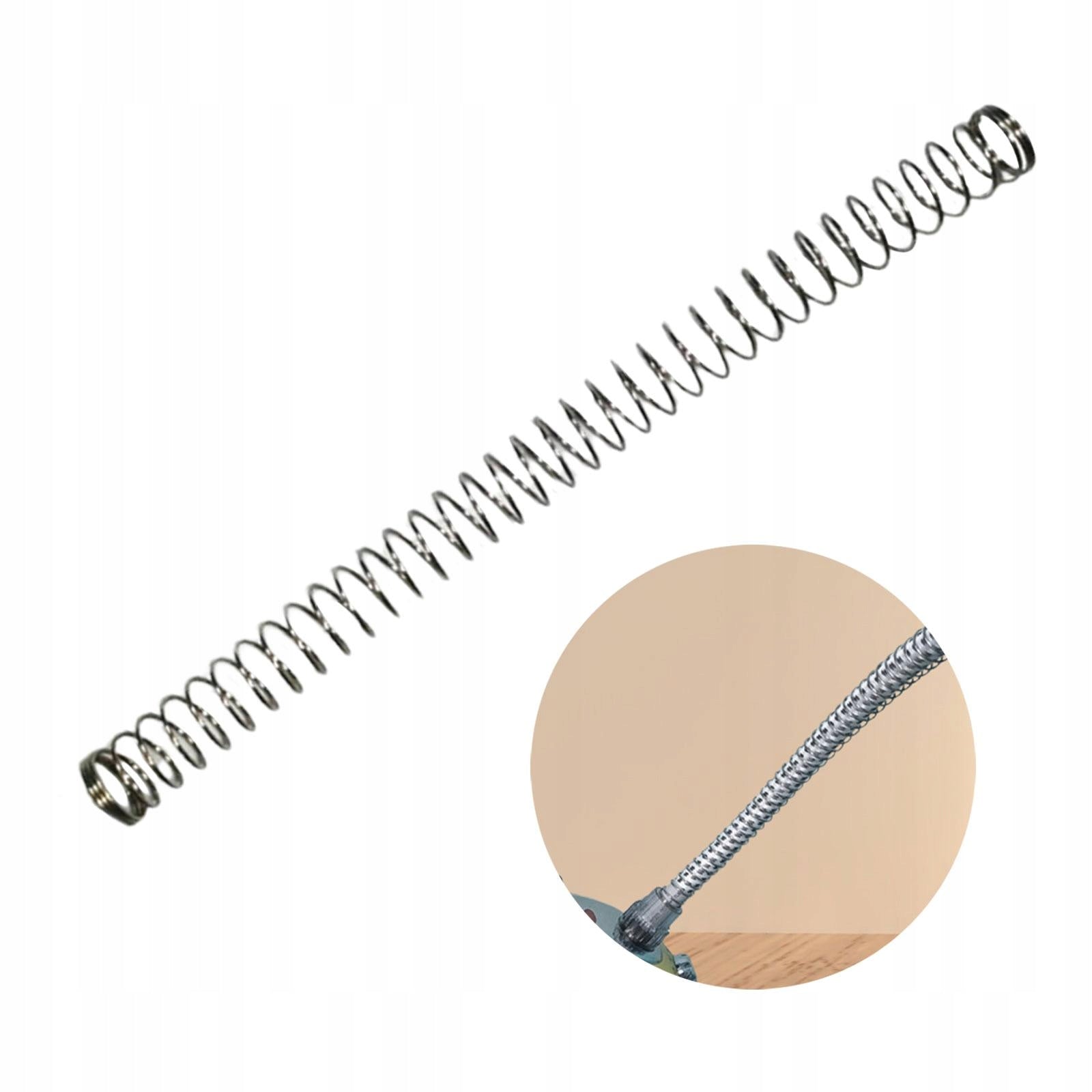 Extended Spring for Garment Steamer with Universal Tube Replacement 60cm