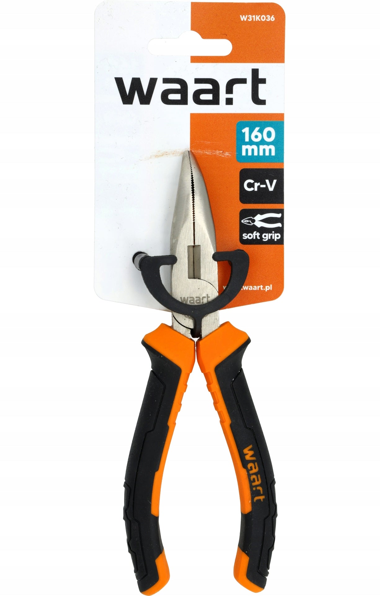 Extended bent pliers 160 mm precise WAART Brand Jufisto