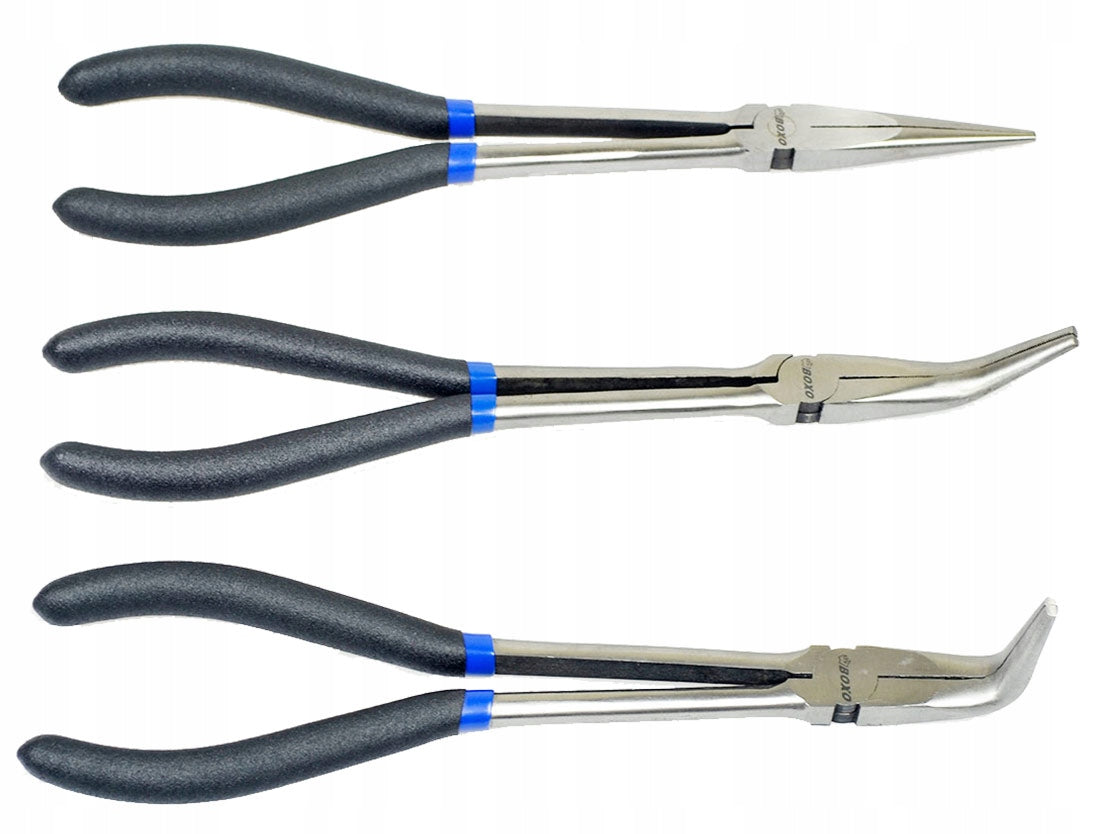 Extended pliers Set Straight Bent 3el BOXO Brand Boxo