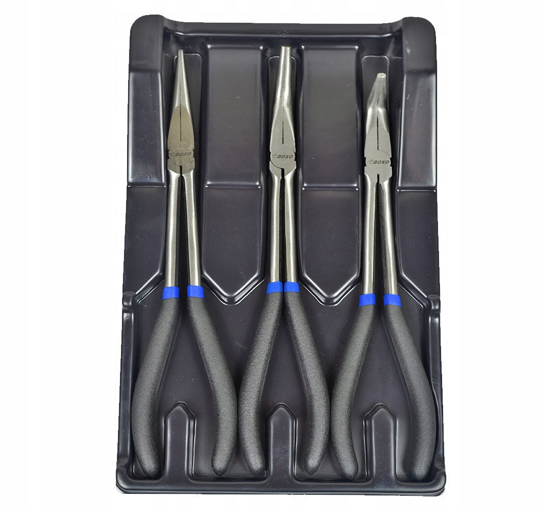 Extended pliers Set Straight Bent 3el BOXO Packaging status original