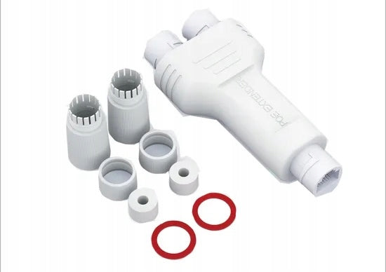 Extender PoE Splitter 1 IN , 2 OUT RJ-45 100Mb for IP Cameras WATERPROOF