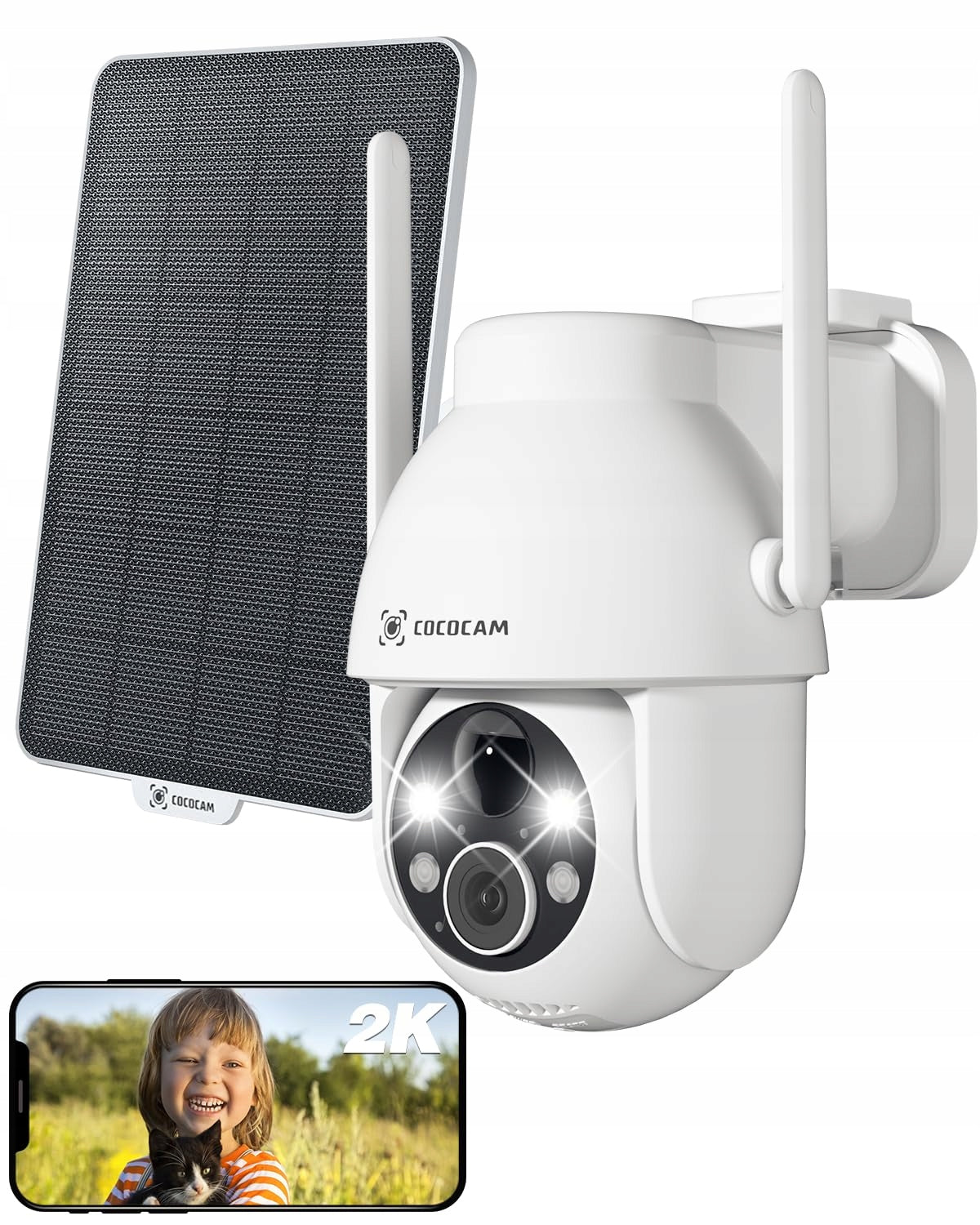 External IP camera COCOCAM 2K
