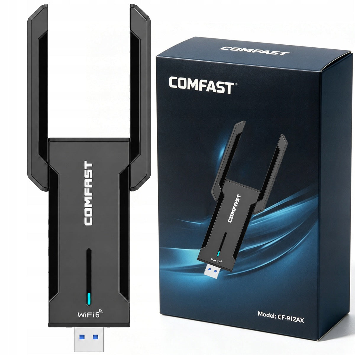 External Network Card WI-FI Adapter USB WiFi AX5400M 5400Mbps 6GHz