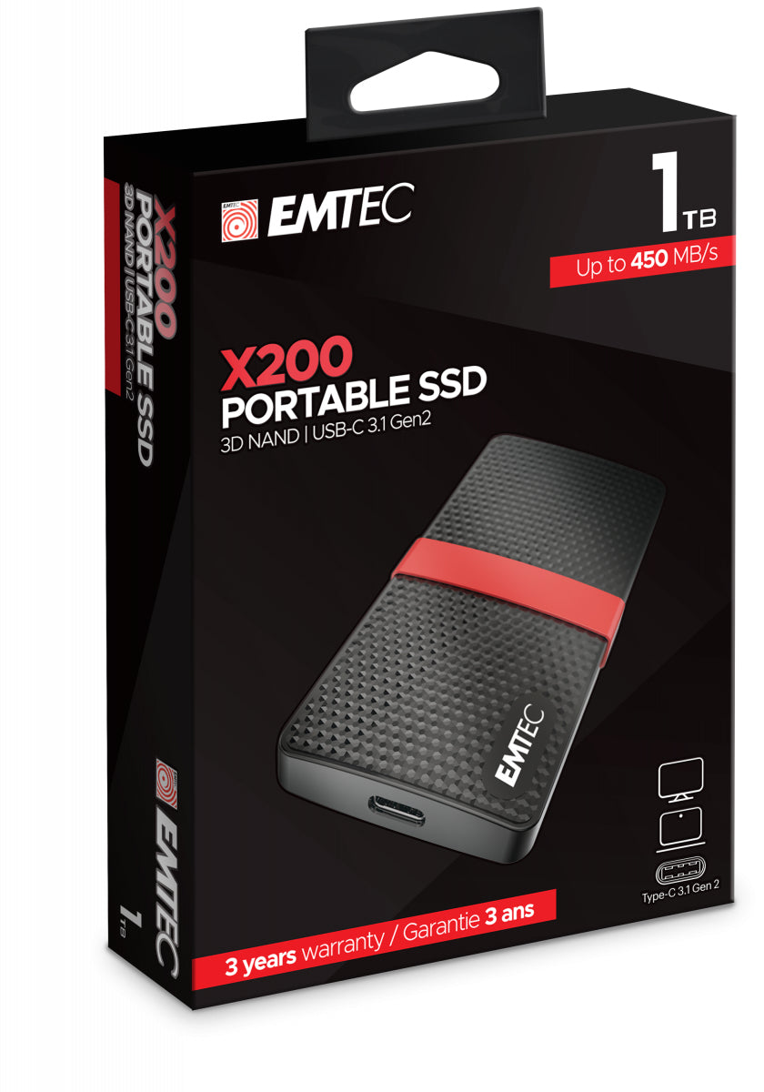 External SSD Emtec X200 1TB