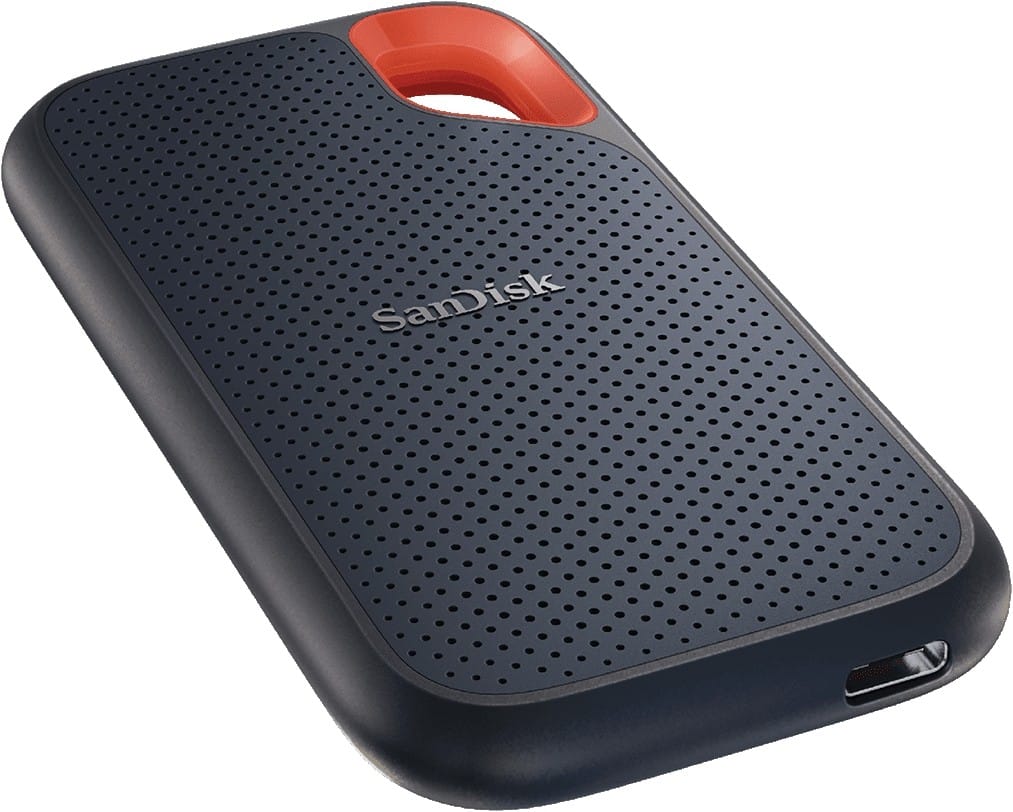 External SSD SanDisk Extreme Portable 2TB USB-C NVMe 1050MB/s IP65