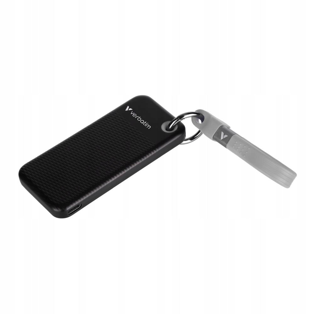 External SSD Verbatim Pocket SSD 2TB USB-C 3.2 Gen 2 black/grey Manufacturer code 32194