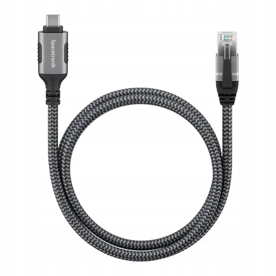 External USB C RJ45 Network Adapter Network Cable 0.5m 1000Mbps Packaging status original