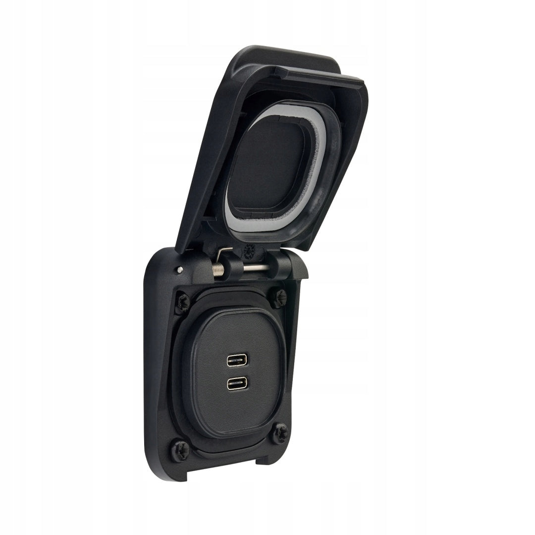 External charging socket Dual USB-C Scanstrut Ventura SC-V-USB-01 Packaging status original