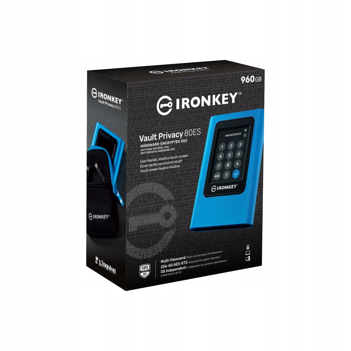 Externí SSD disk Kingston IronKey Vault Privacy 80 960GB Model IronKey Vault Privacy 80