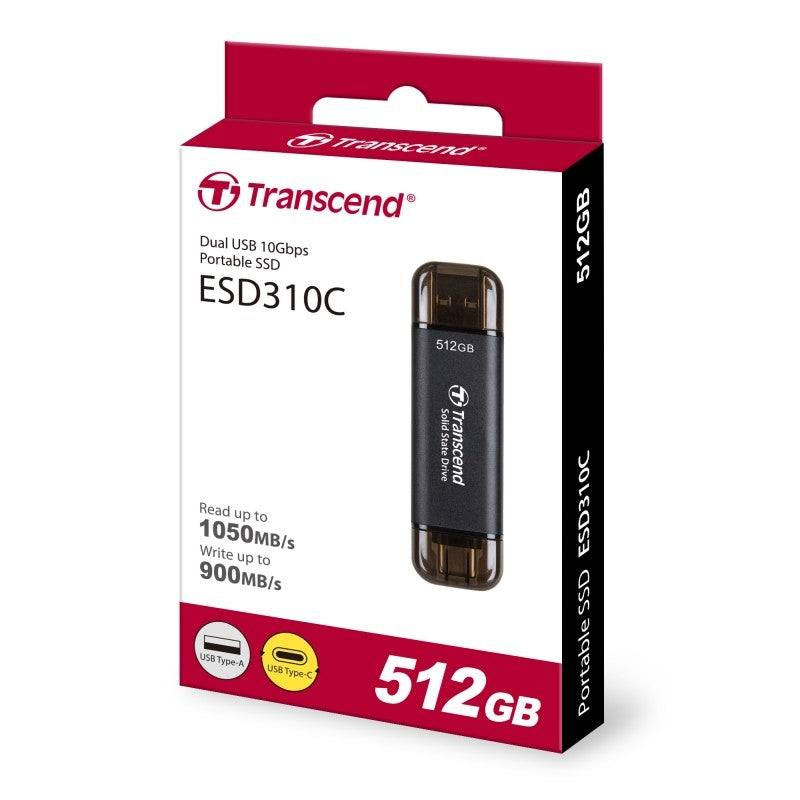 Externí SSD disk Transcend ESD310C 512 GB