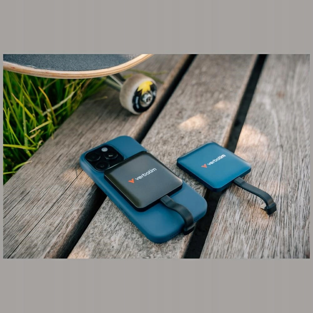 Externí SSD disk Verbatim SnapBack 2TB USB-C 3.2 Gen 2x2 modrý Model 32076