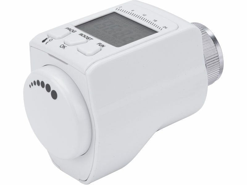 Extol Light Thermostatic Head for Programmable Heater