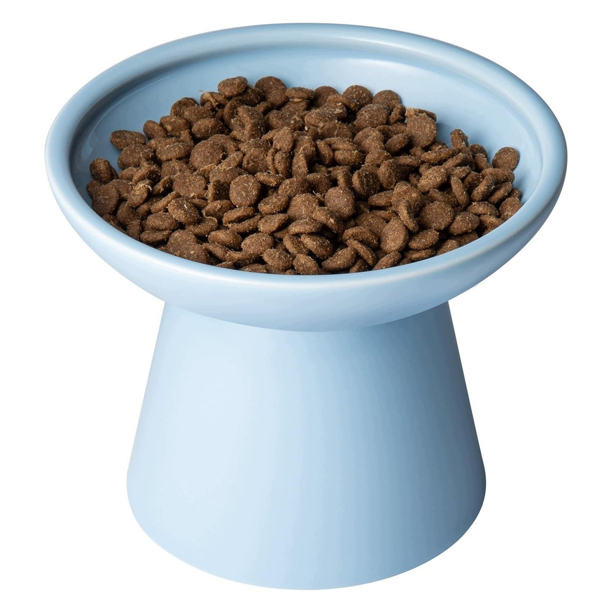 Extra wide ceramic cat bowl - 15.7 cm - for easy feeding