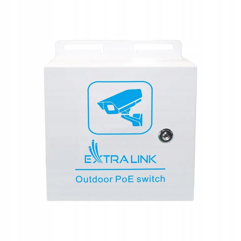 Extralink Minos 8x RJ45 1000Mb/s PoE External PoE Switch, 2x SFP, 20... Manufacturer Extralink