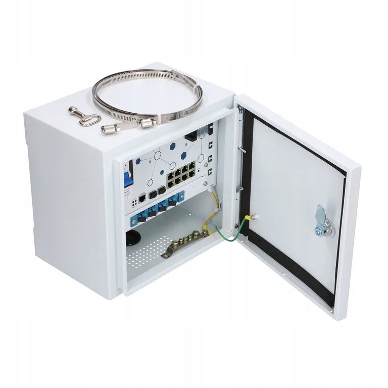 Extralink Minos 8x RJ45 1000Mb/s PoE External PoE Switch, 2x SFP, 20...
