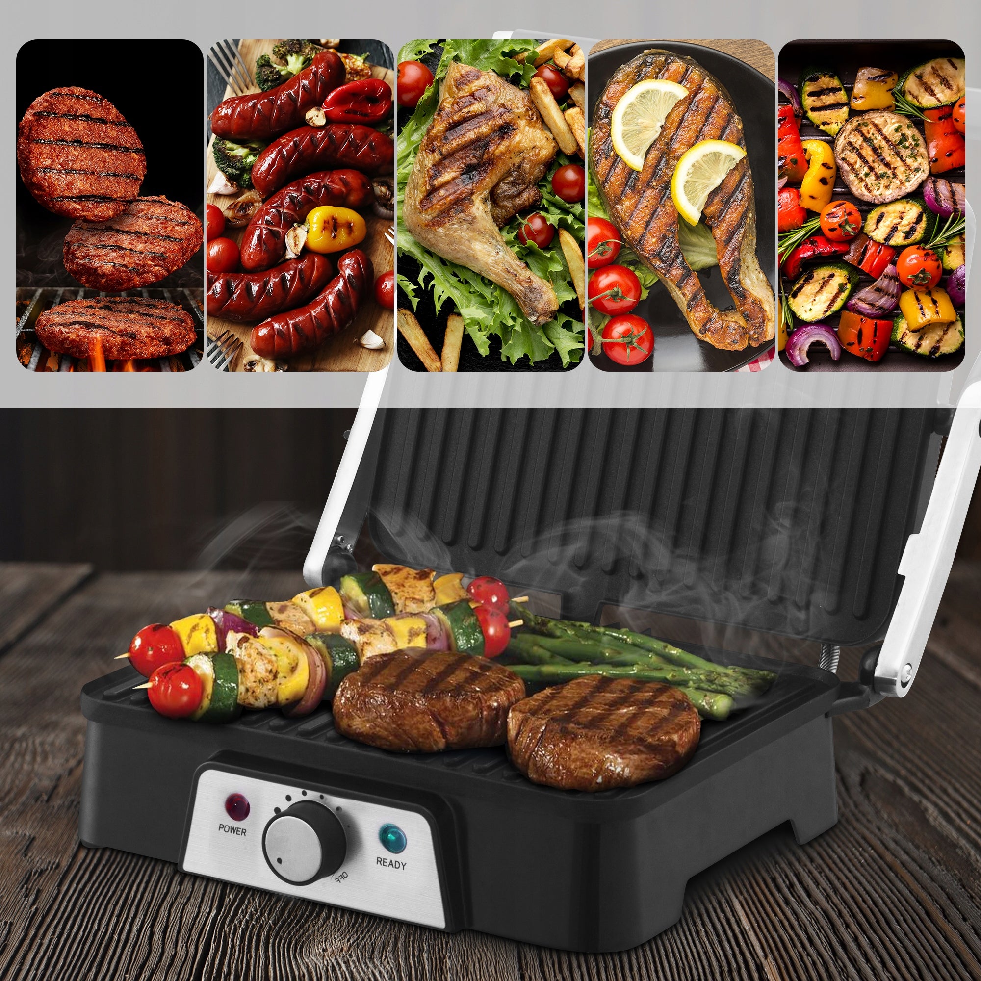 Extralink Smart Life Electric Grill SJ- 36 Electric Grill 2000W, Grill Model EX.36884
