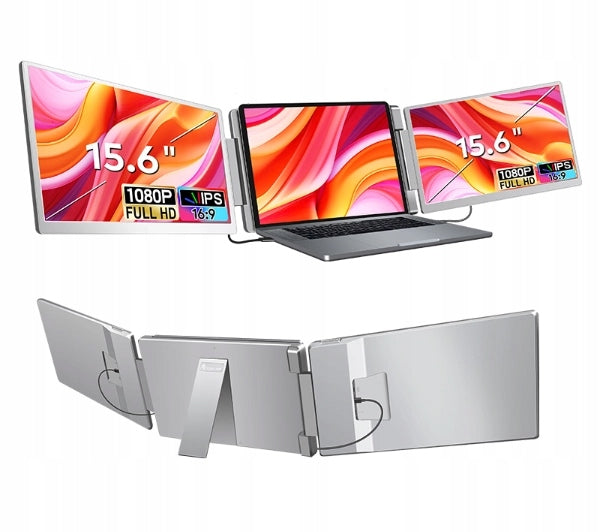 Extralink Smart Life S10 2-Screen 15,6'' FHD IPS Laptop Monitors Manufacturer code S10