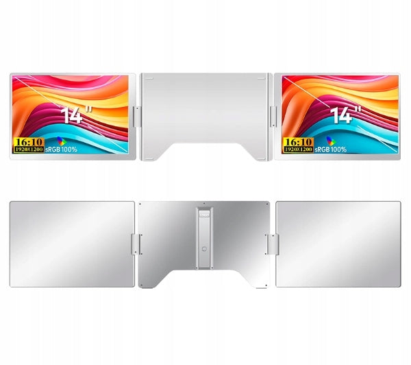 Extralink Smart Life S688 2-Screen 14'' FHD IPS 60Hz Laptop Monitors Packaging status original