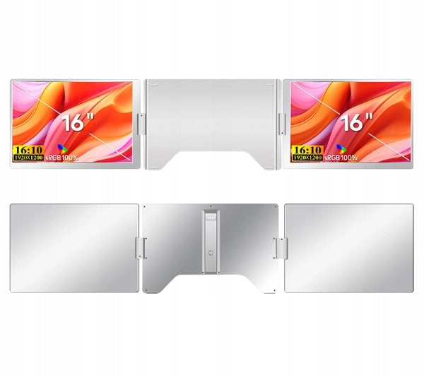 Extralink Smart Life S880 2-Screen 16'' FHD IPS 60Hz Laptop Monitors Packaging status original