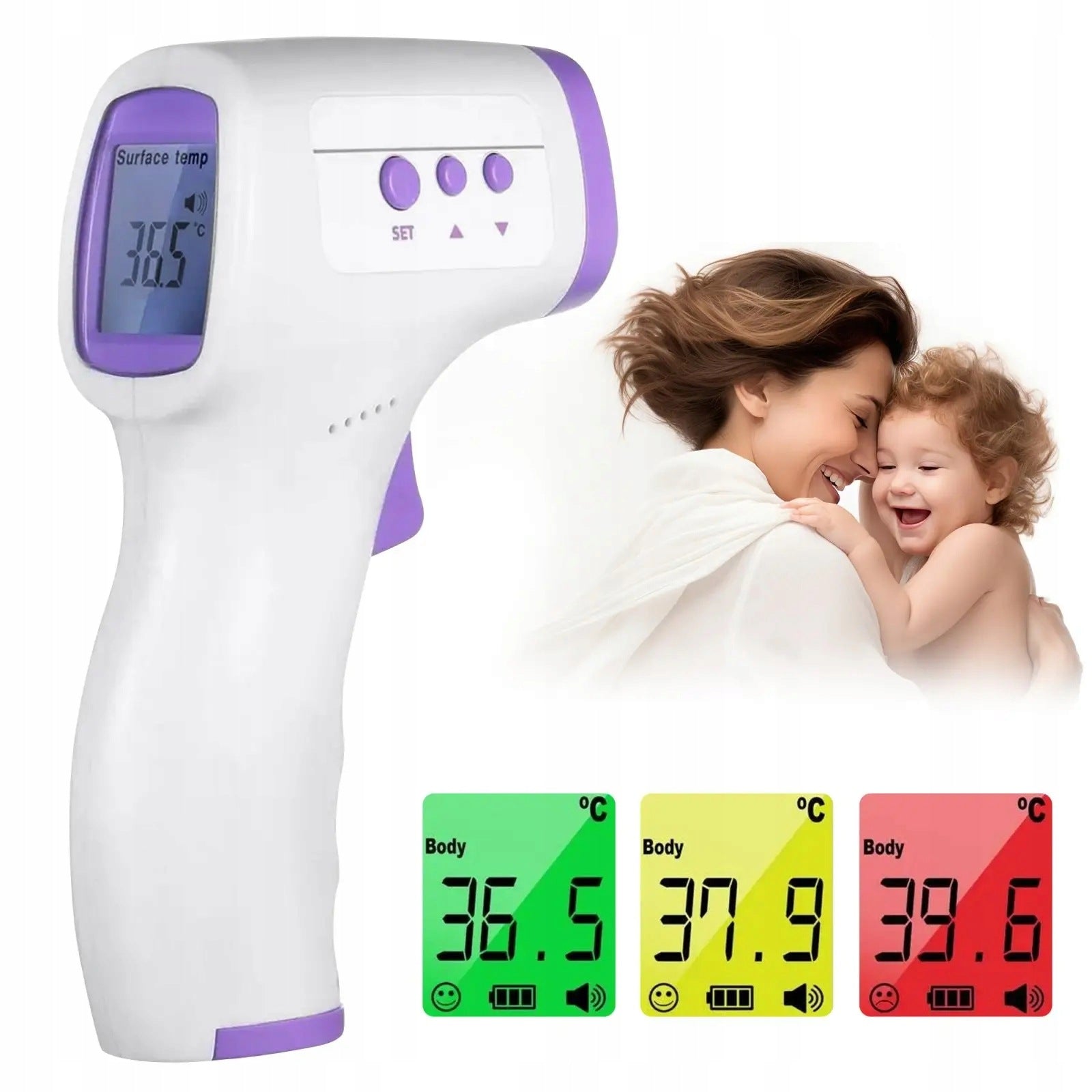 Extralink Smart Life T003 Non-contact thermometer White Extralink