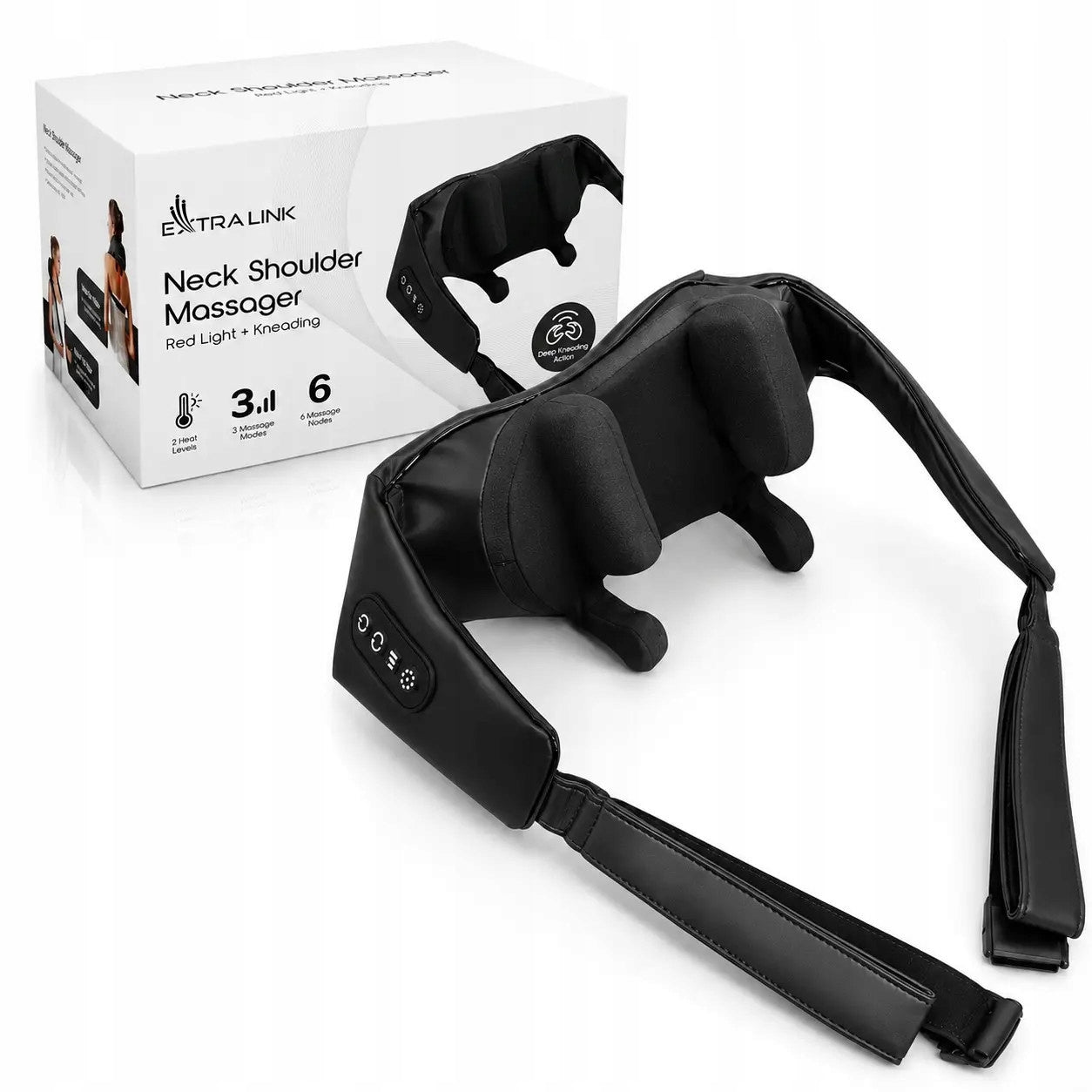 Extralink SmartLife Wireless Massager for Neck, Neck, Shoulders and 25W