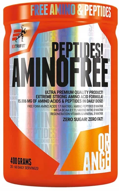 Extrifit Aminofree Peptides 400 g - pomeranč