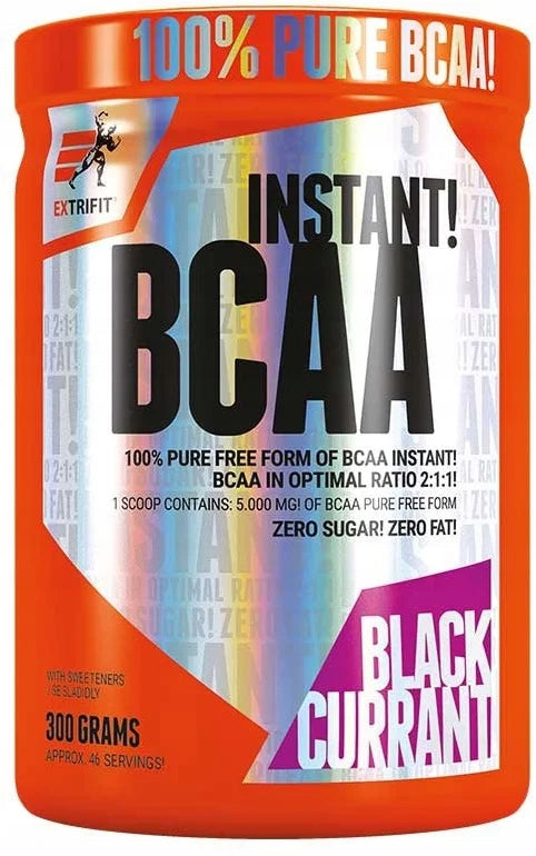 Extrifit BCAA Instant 300 g - černý rybíz