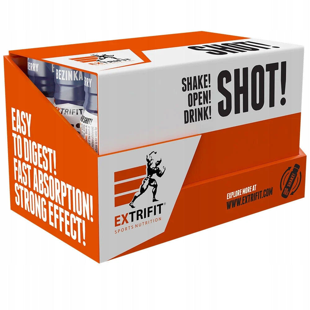 Extrifit FB-3! Fat Burner Shot 15 x 90 ml - bezinka Expiration date not specified