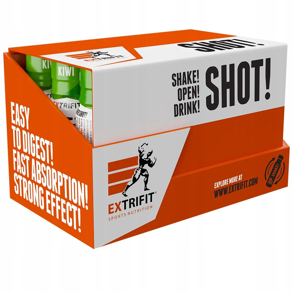 Extrifit FB-3! Fat Burner Shot 15 x 90 ml - kiwi Expiration date at least 1 year from the date of purchase