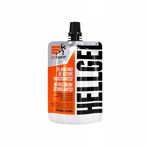 Extrifit HELL GEL 80g Pre-workout gel creatine BCAA glutamine pump Packaging status original