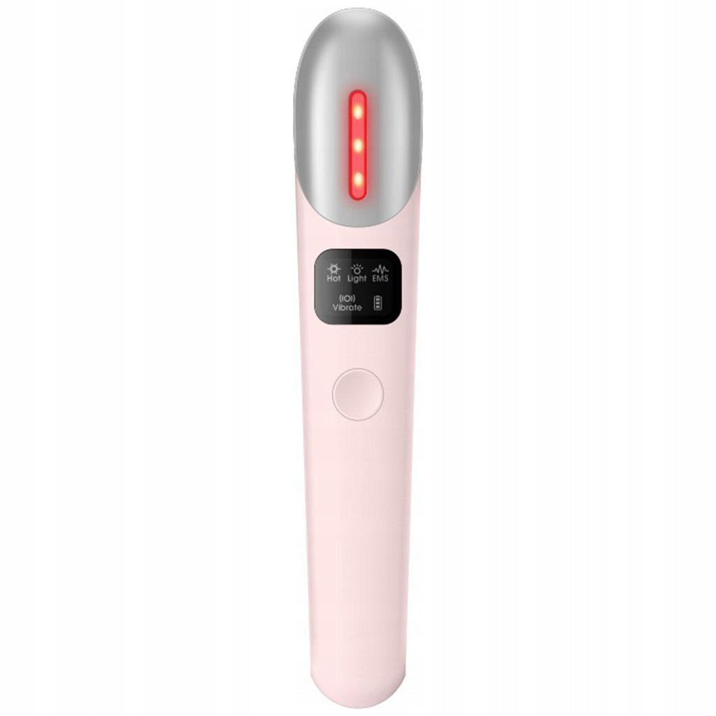 Eye Massager, Eye Massage Wand with Heat and Vibration, Eliminate Eye Pink