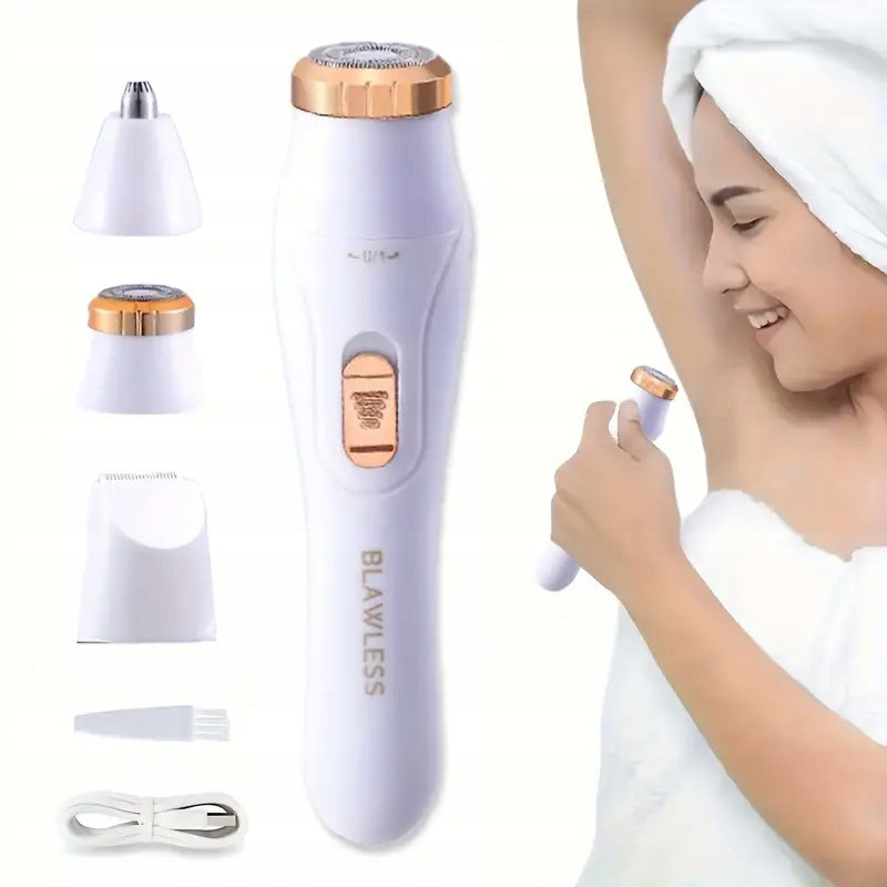 Eyebrow and Face Epilator – Women’s Precision Shaver, 2in1 Trimmer