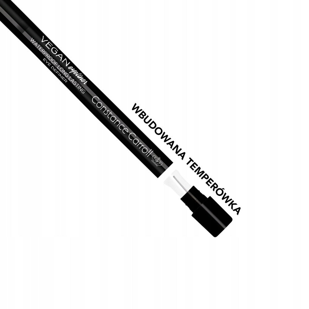 Wasserfester Eyeliner mit Spitzer Constance Carroll Constance Carroll Vegan Eyeliner 02 Brown, 1 Stk 