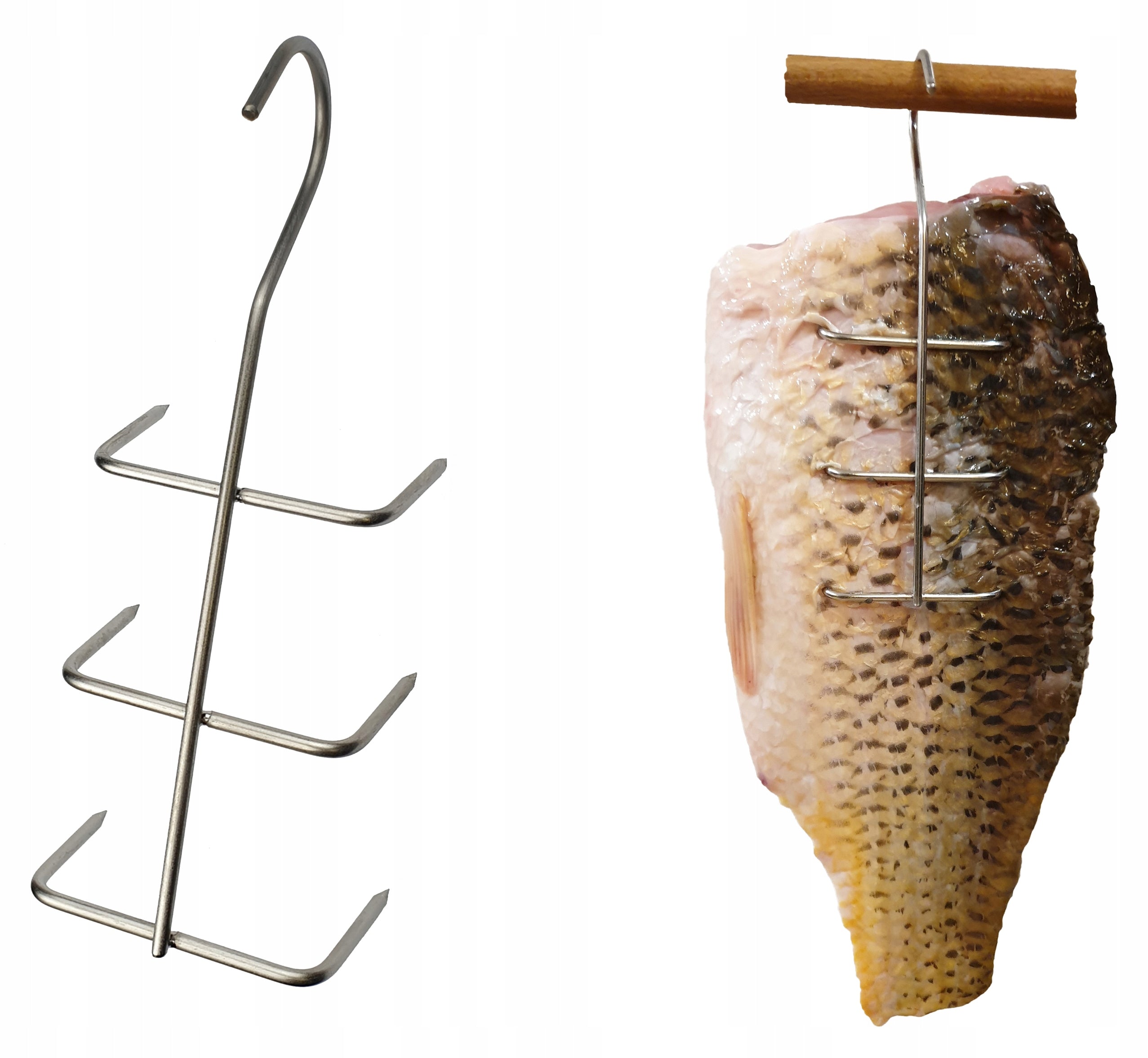 F-303 smoking hook for smoking fish and poultry fillets PREMIUM class