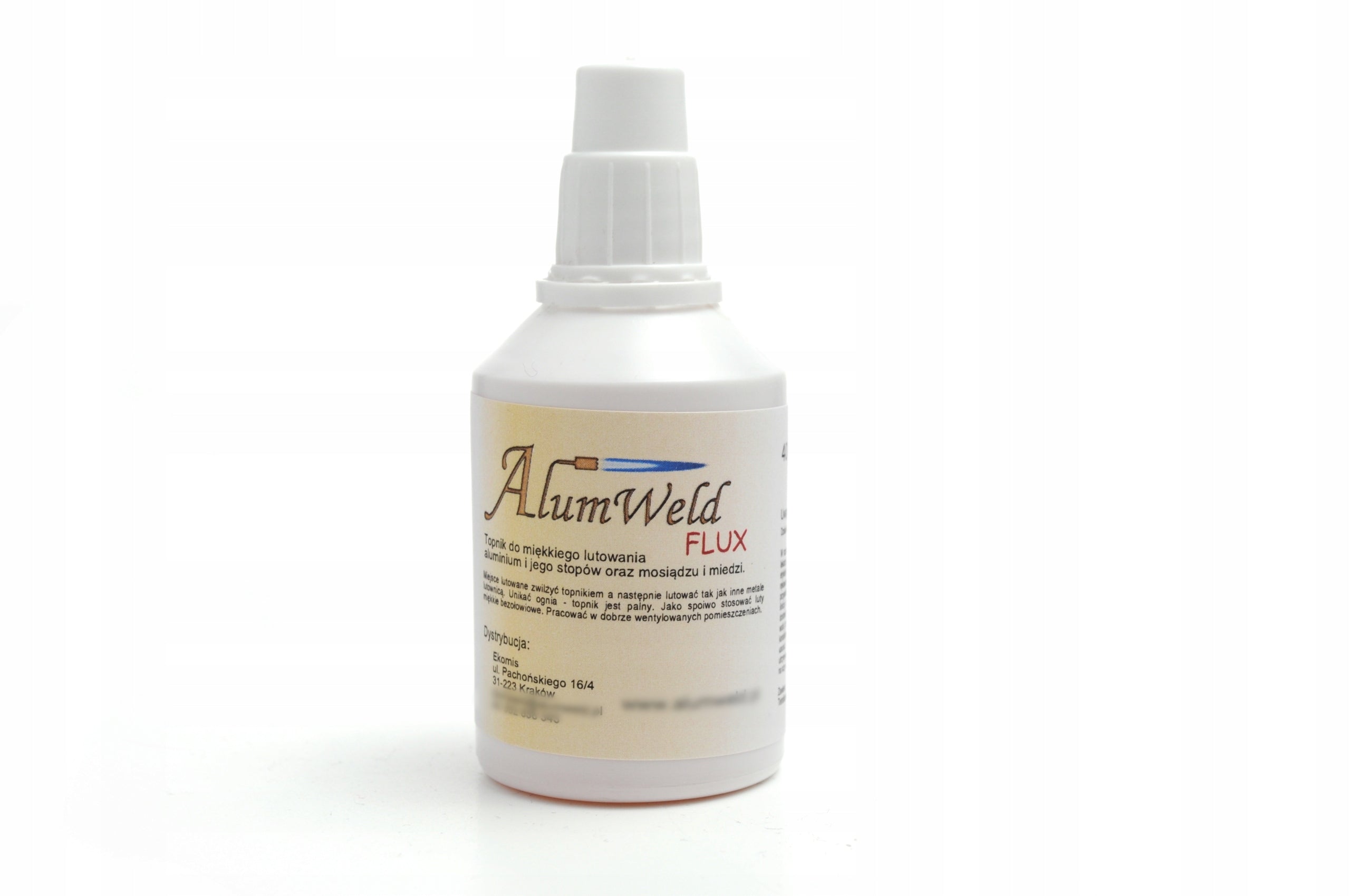 F01S Flux 40ml Aluminum Soldering Tin, Soldering Iron Manufacturer code Topnik do lutowania aluminium
