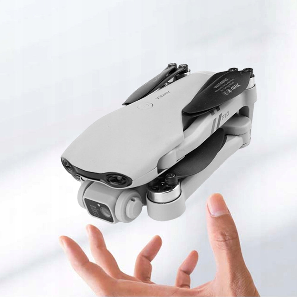 F10/2.4G SMART DRONE WITH 2X CAMERA 480P WIFI HOVER + 3 BATTERIES (GREY) EAN (GTIN) 0884776734907