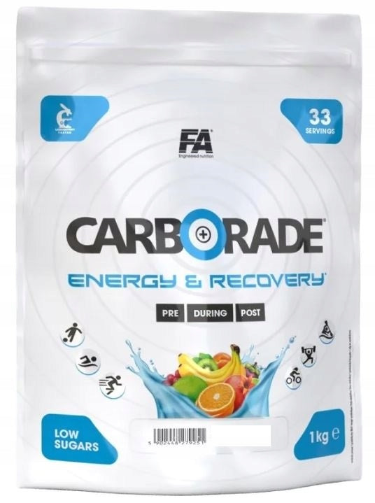 FA Fitness Authority Carborade 1kg 1000g blueberry