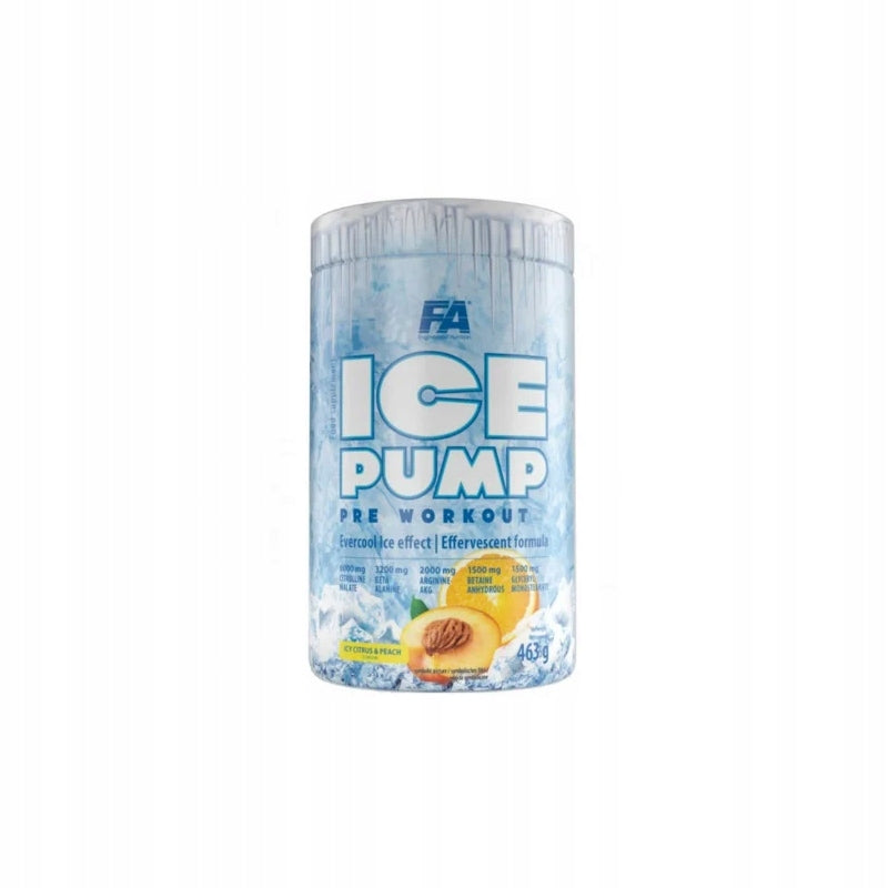 FA ICE PUMP Pre Workout 463g Pre-workout Muscle Pump Lychee