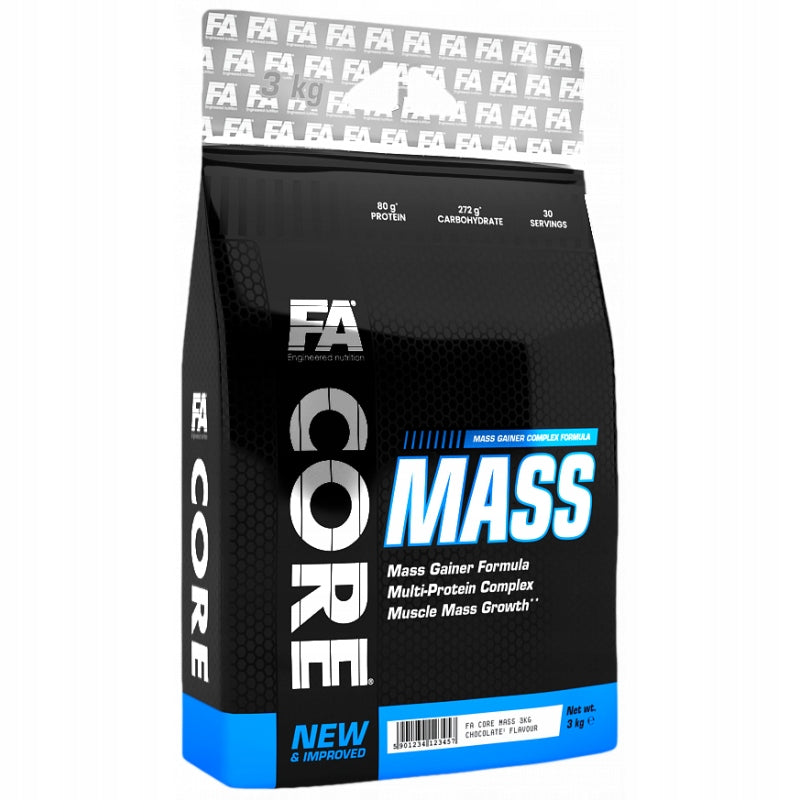 FA NUTRITION Mass Core 3kg Chocolate Conditioner Mass Whey Protein