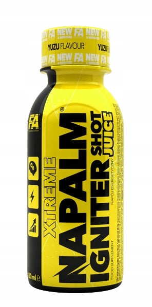 FA Napalm Igniter Juice Shot 120ml Yuzu Shot Pre-Workout Conditioner