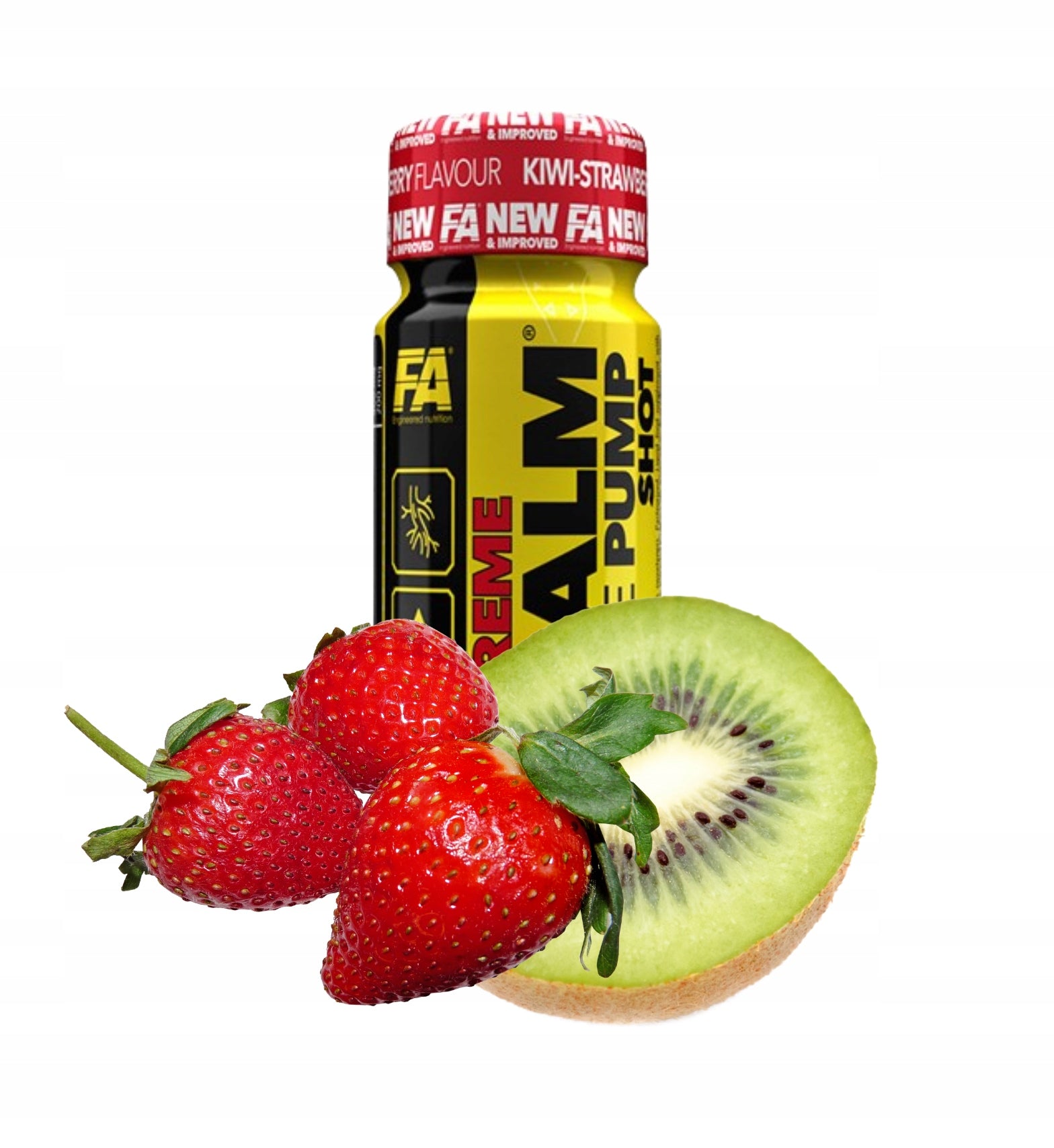 FA Napalm On Stage Pump Shot 60ml Kiwi Strawberry Shot Pre-Workout