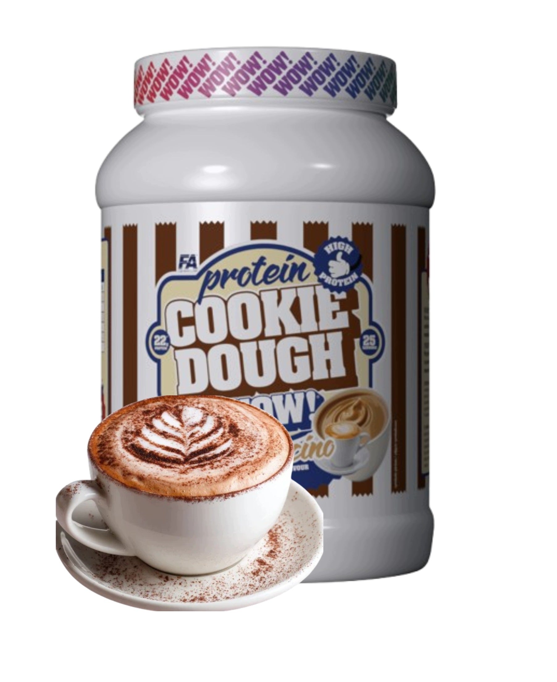 FA Wellness Line WOW! Cookie Dough 1000 g Cappuccino