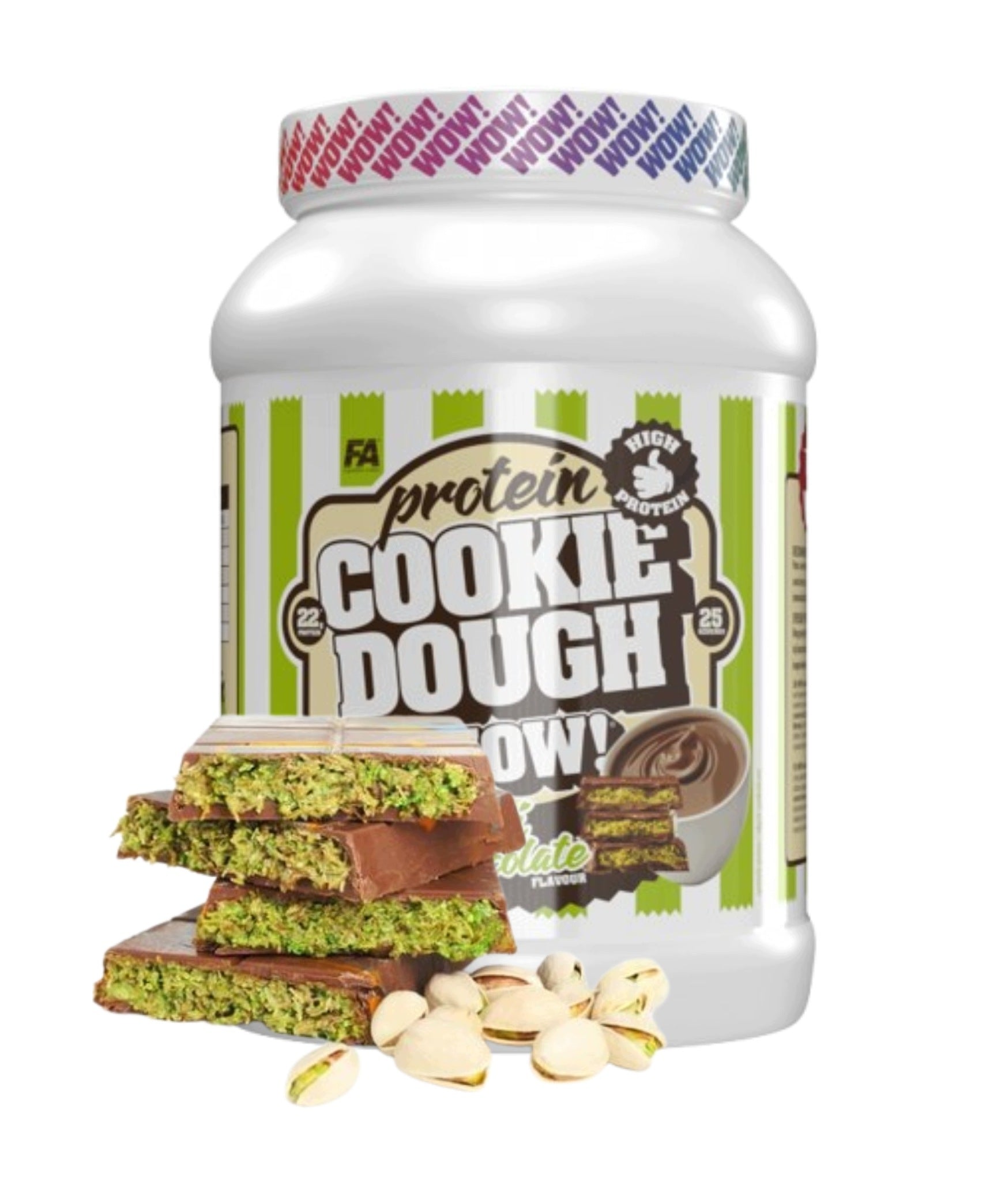 FA Wellness Line WOW! Cookie Dough 1000 g Dubai Chocolate