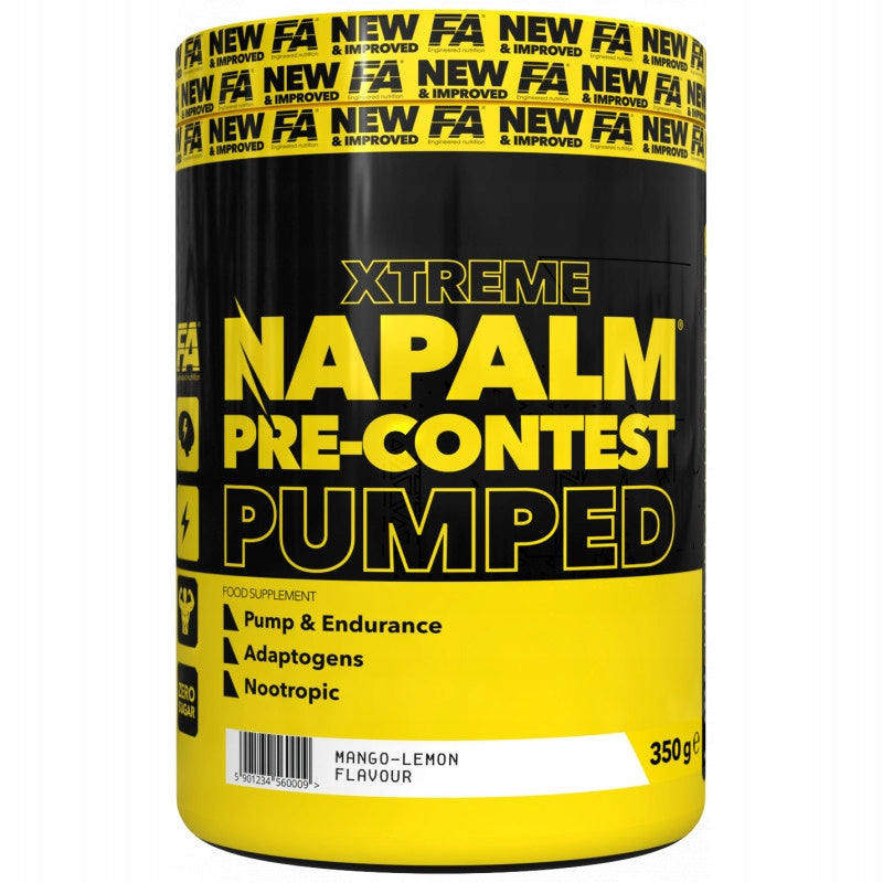 FA XTREME NAPALM PRE-CONTEST PUMPED 350G FRUIT PUNCH